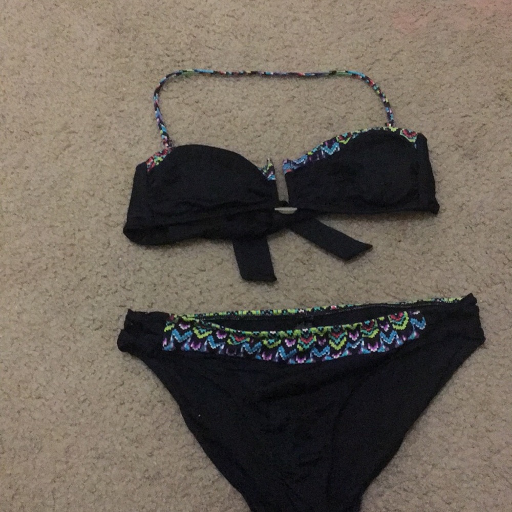 Ana black bikini 👙